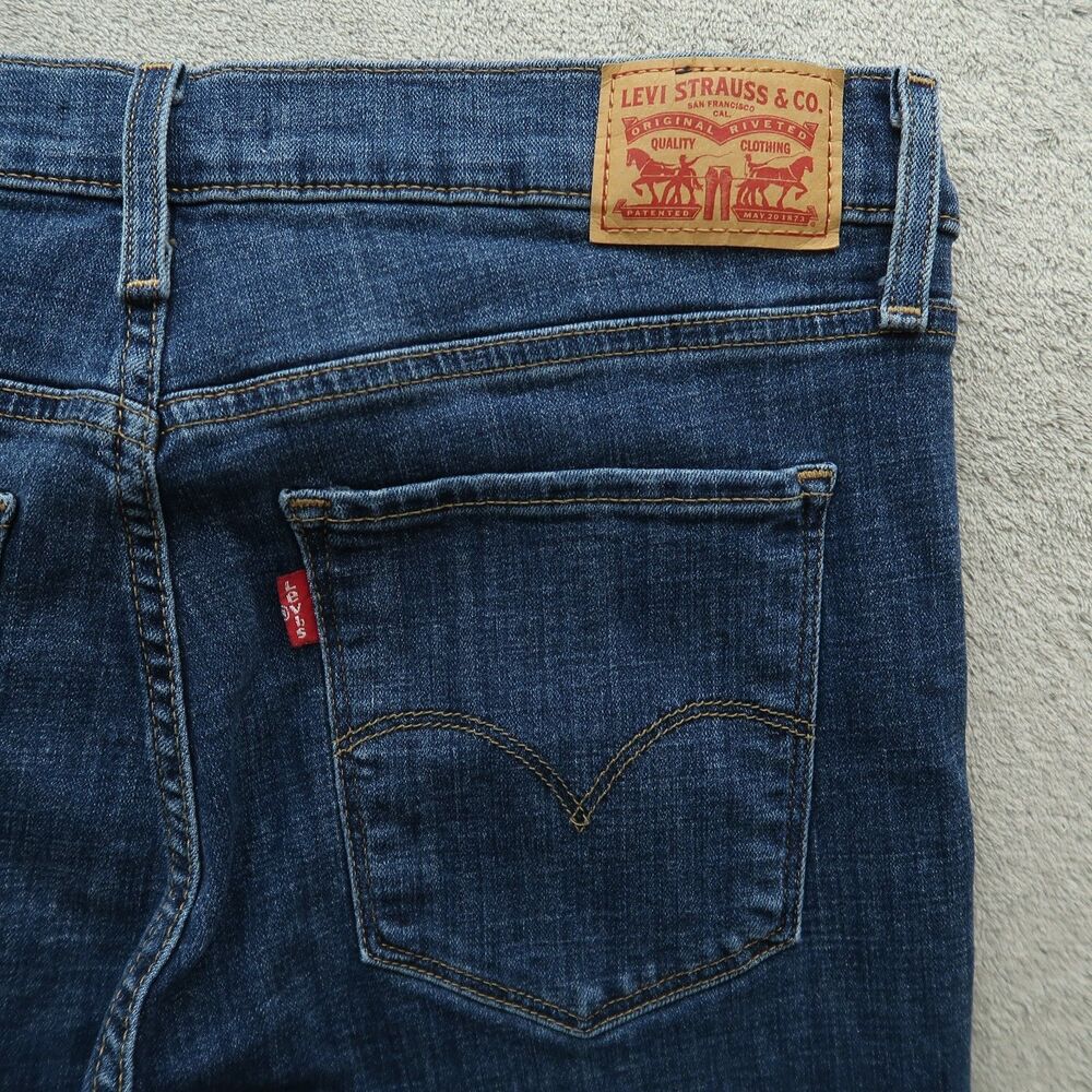 Levi's 311 Jeans Women's Size 30 Blue Mid-Rise Shaping Skinny Denim 28.5" Inseam - Picture 16 of 16